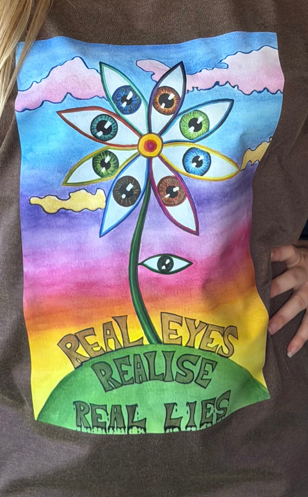 Real Eyes - Contrast Cuff