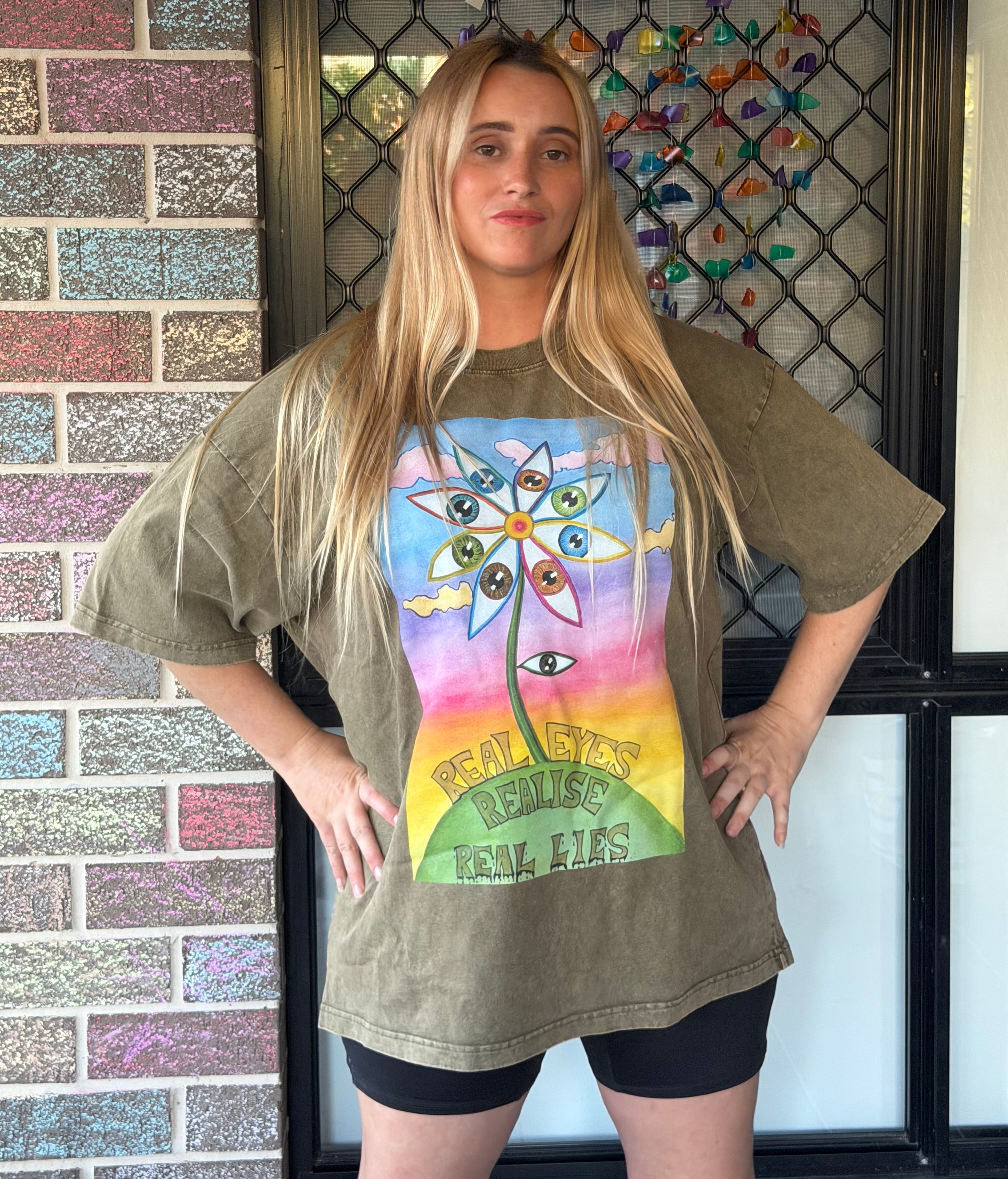 Real Eyes - Snow Wash/Oversized