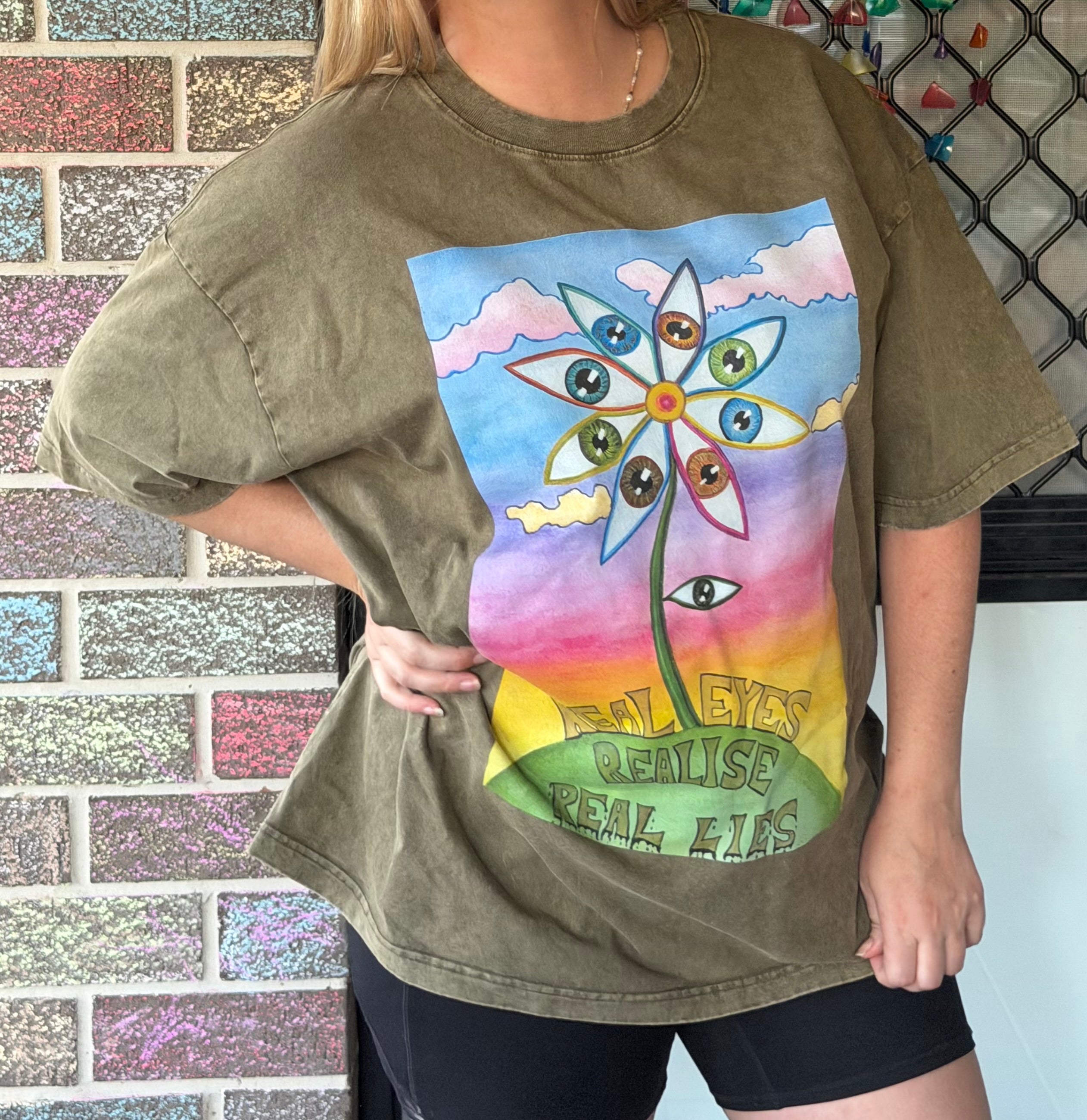 Real Eyes - Snow Wash/Oversized