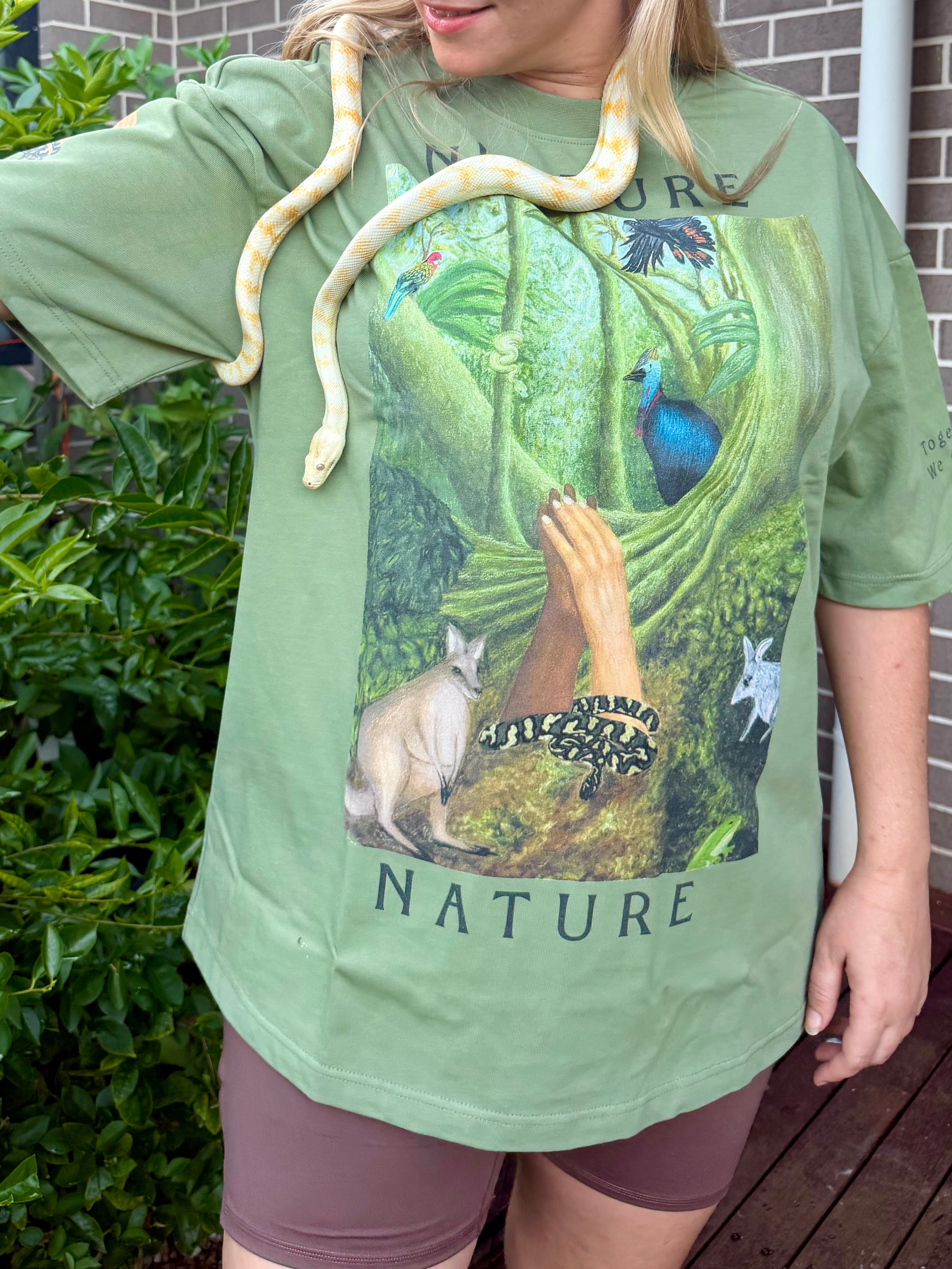 Nurture Nature - Sleeve Print/Thick