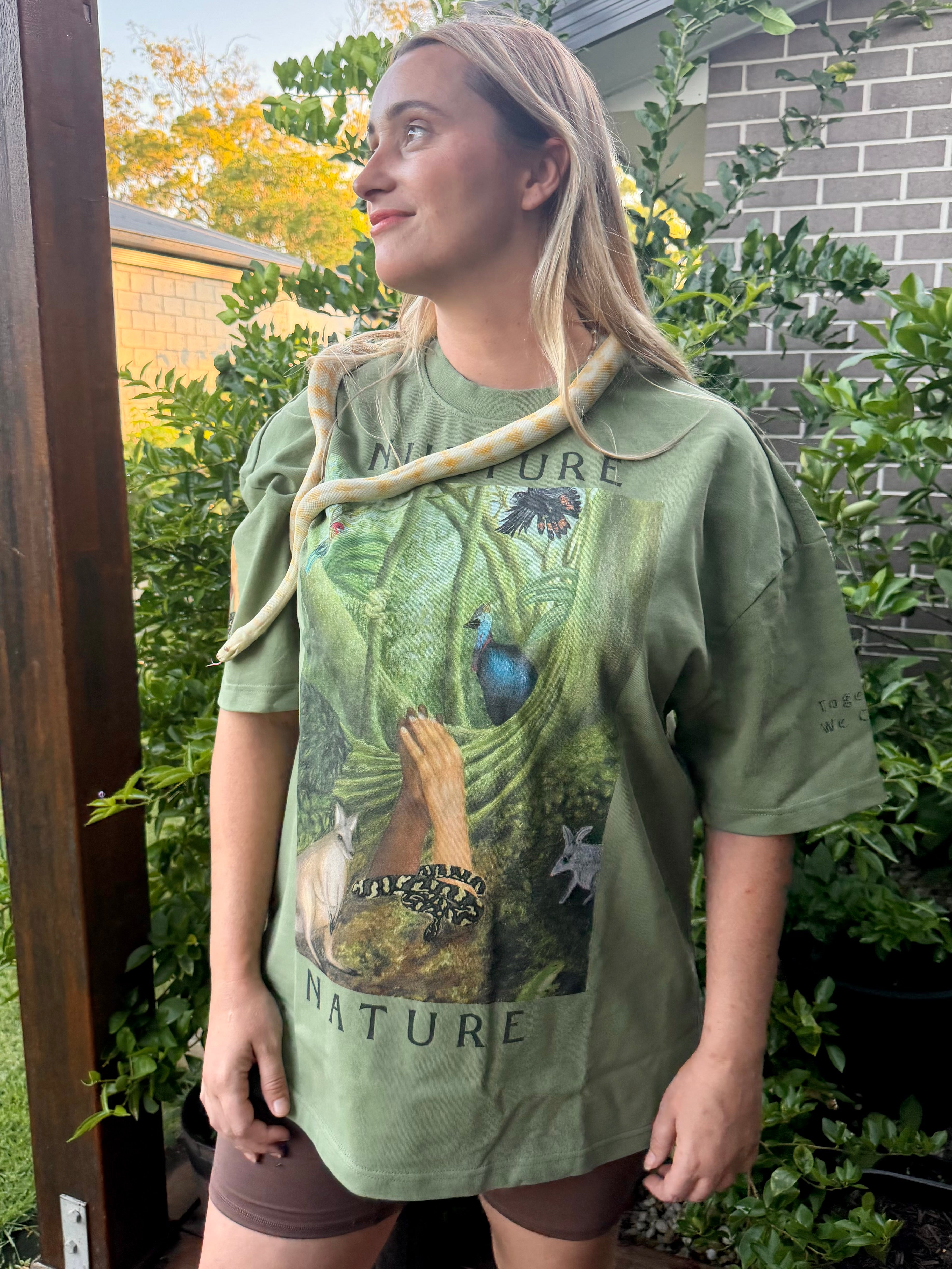 Nurture Nature - Sleeve Print/Thick