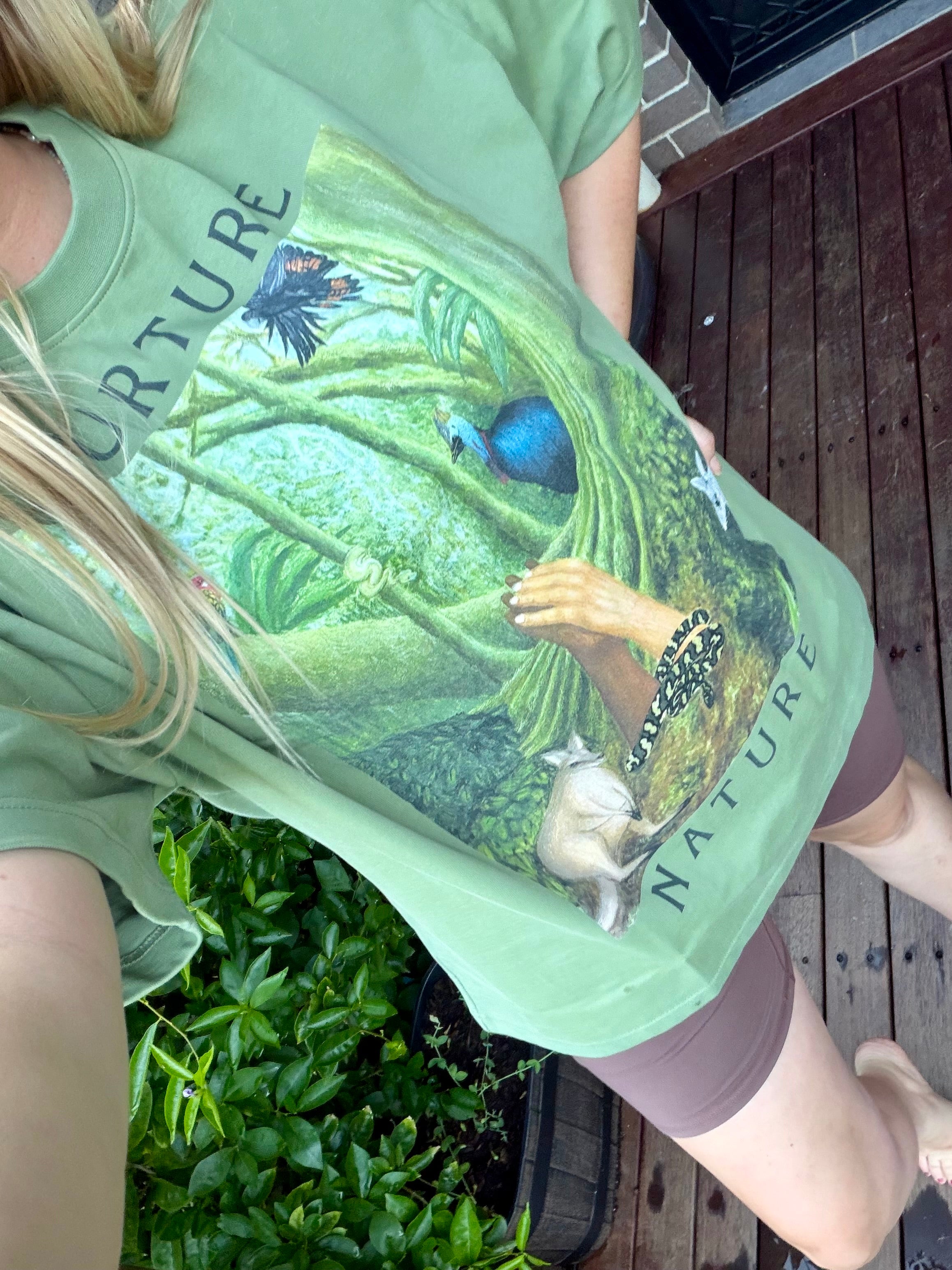 Nurture Nature - Sleeve Print/Thick