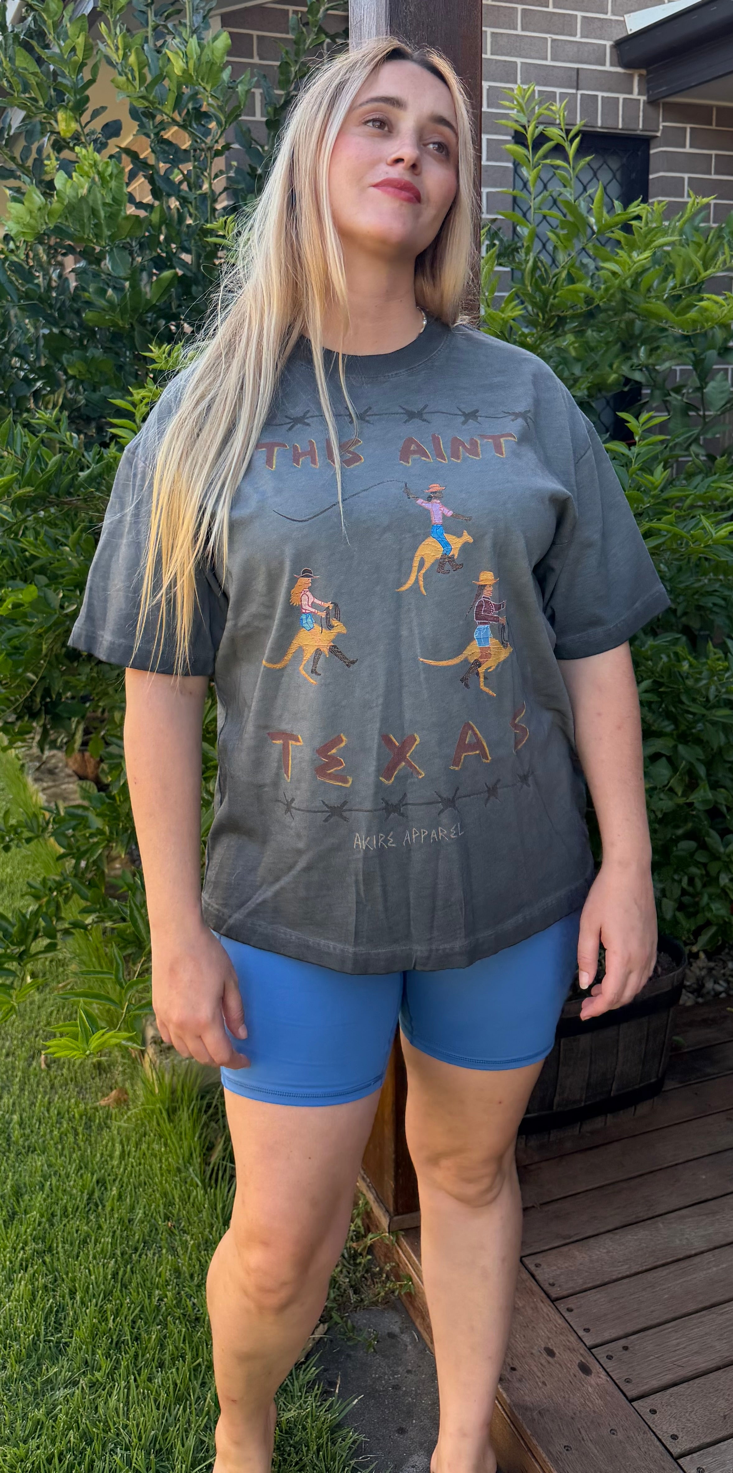 This Ain’t Texas - Reverse Dyed/Oversized