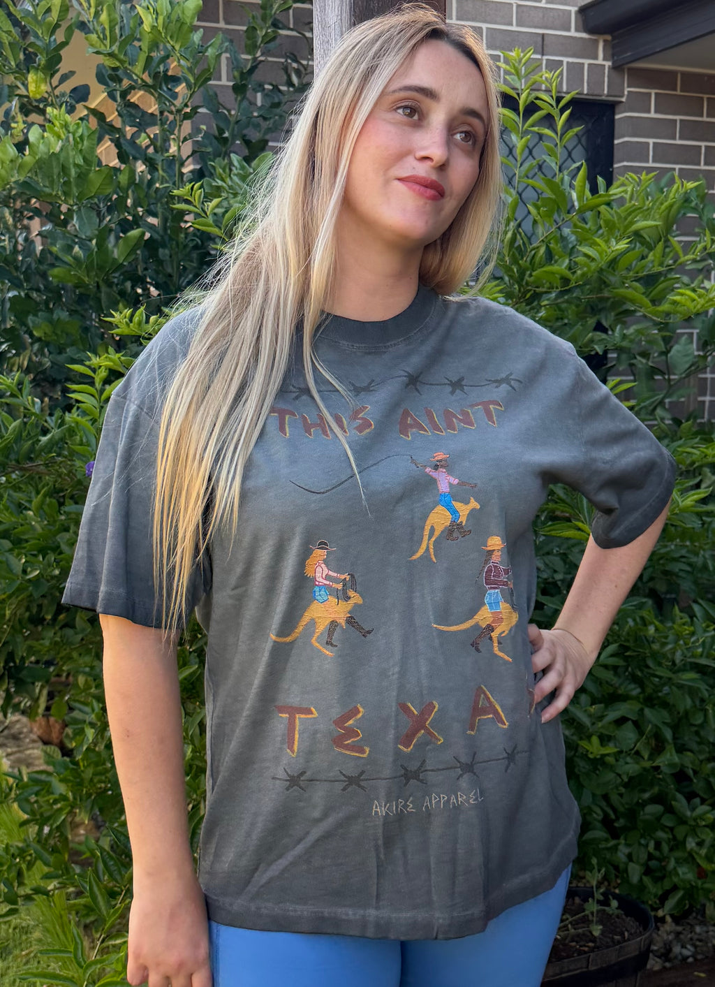 This Ain’t Texas - Reverse Dyed/Oversized