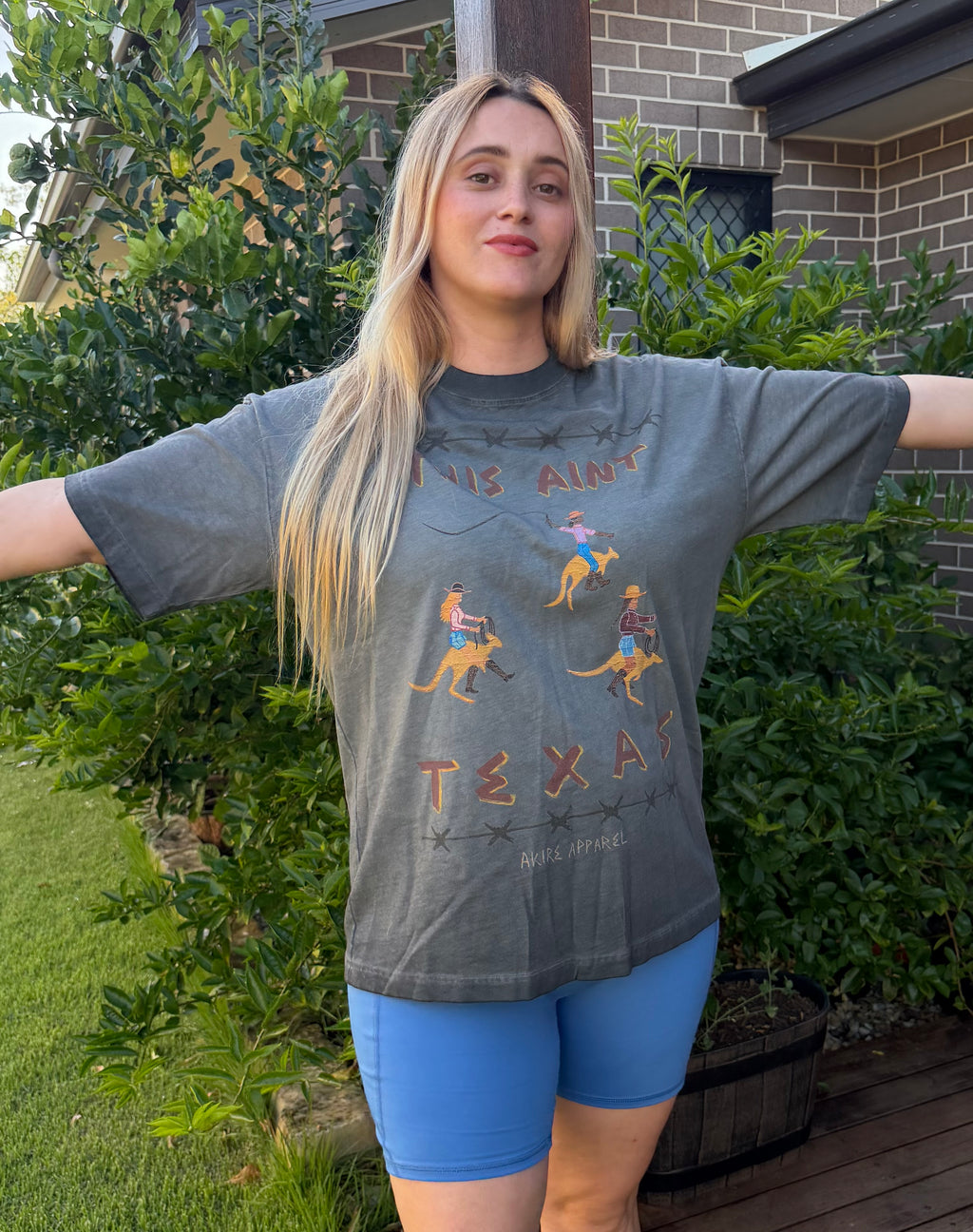 This Ain’t Texas - Reverse Dyed/Oversized