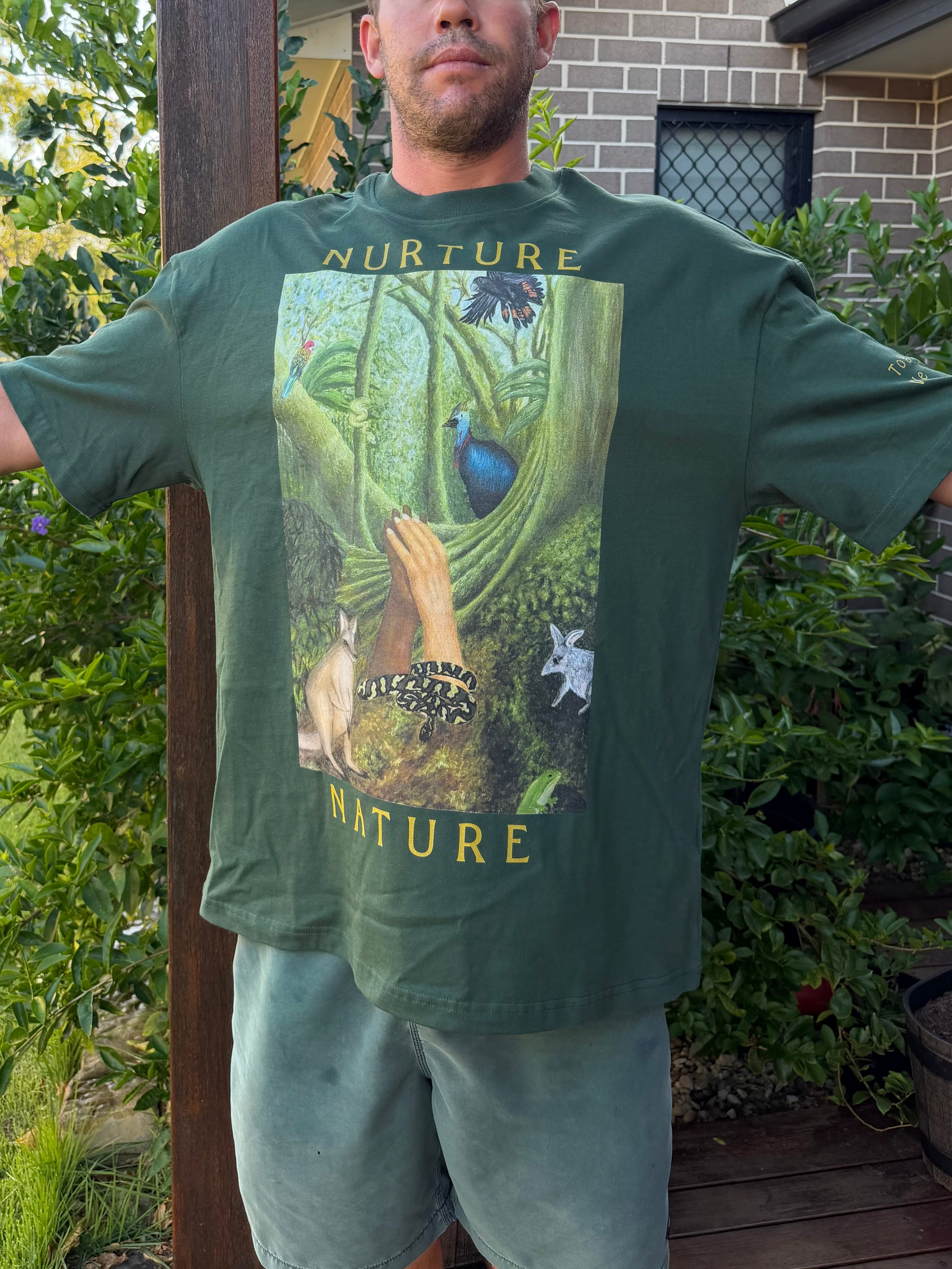 Nurture Nature - Sleeve Print/Thick