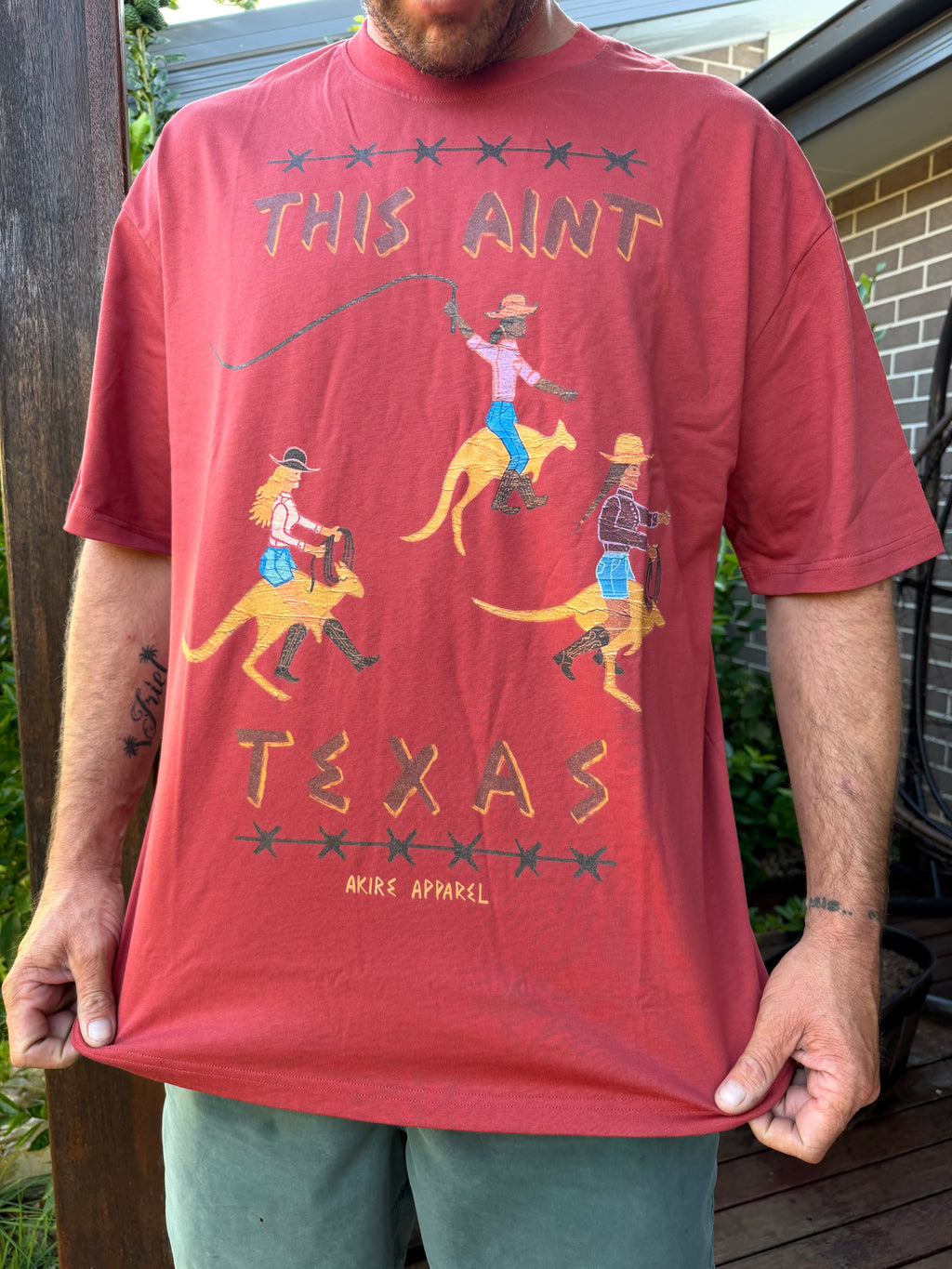 This Ain’t Texas - Oversize Deep Drop Shoulder