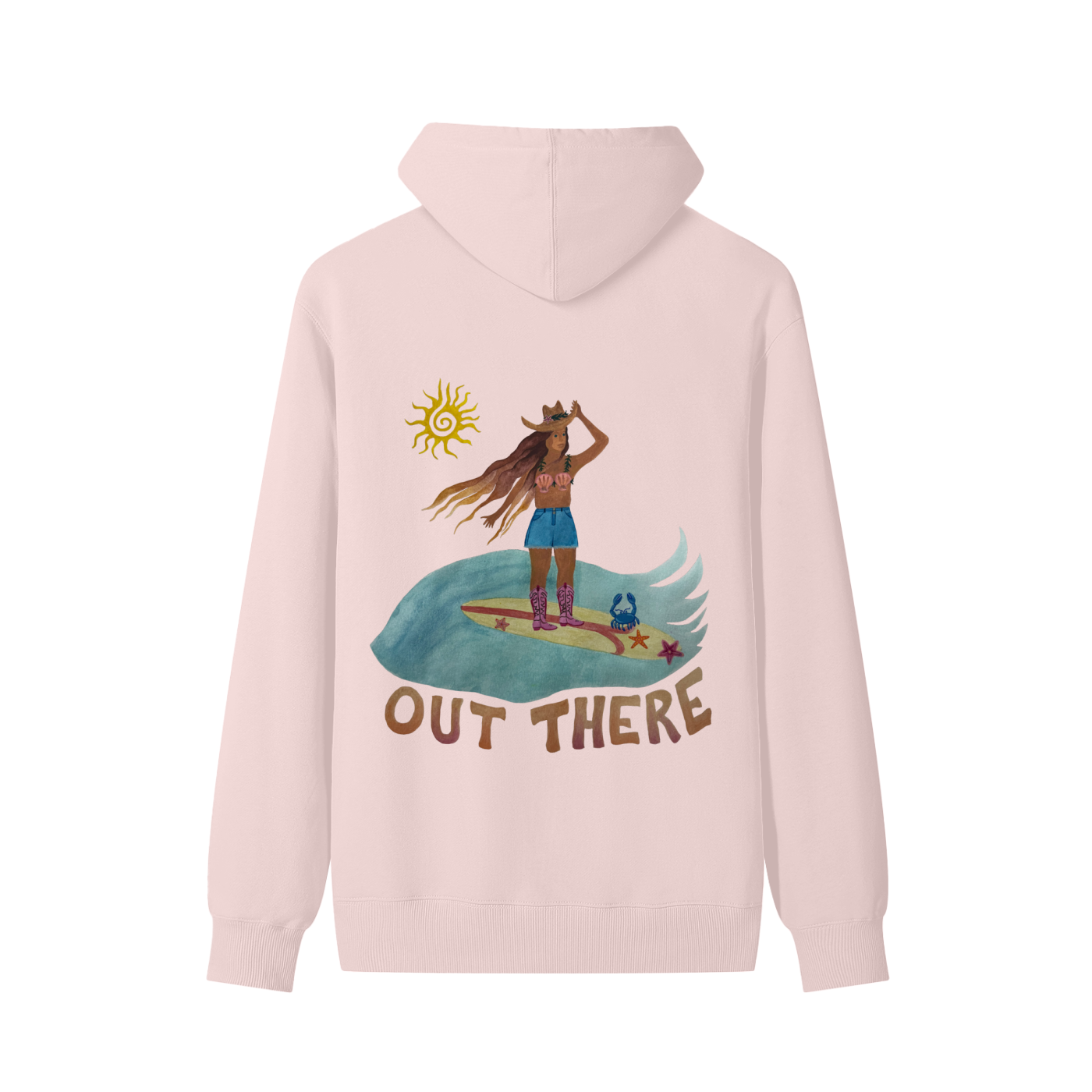 OUT THERE - Thick Fitted Hoodie