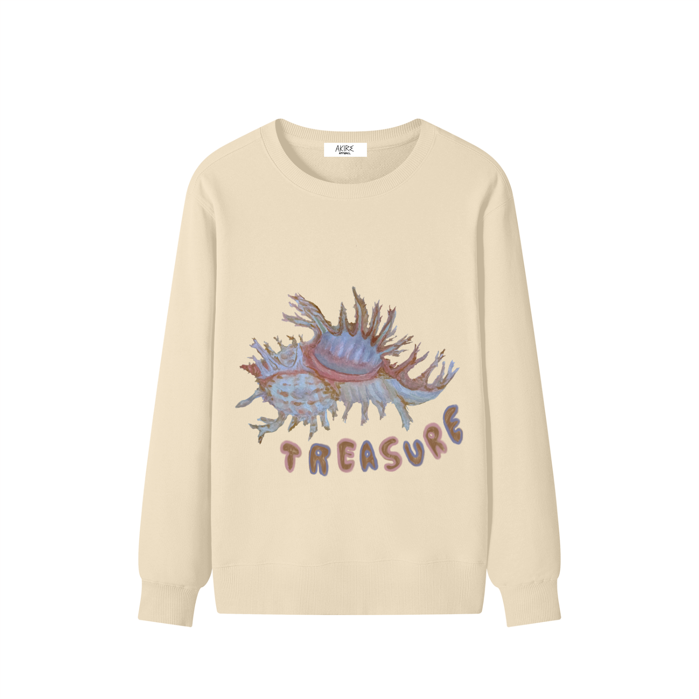 TREASURE - Classic Fitted Thick Sweatshirt