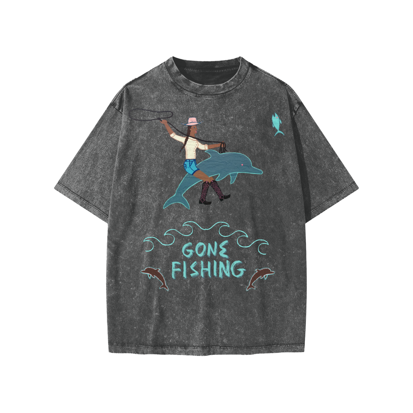 Gone Fishing KIDS Vintage Wash/Thick