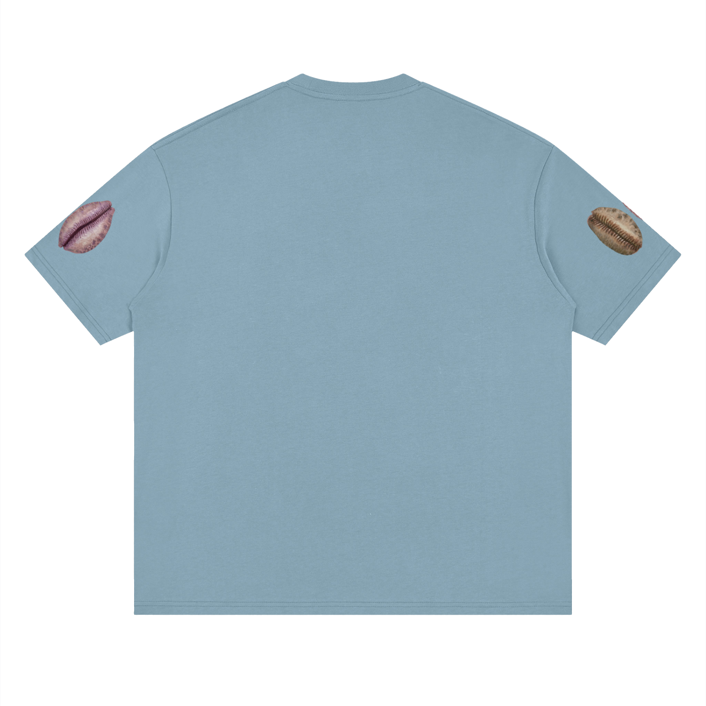 SHELLS - Deep Drop Shoulder Printed Sleeve