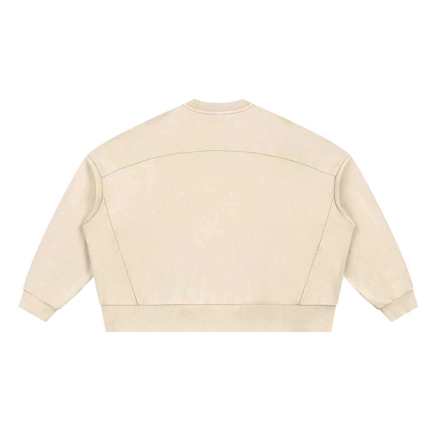COWRIE - Thick Mineral Wash Boxy Sweatshirt