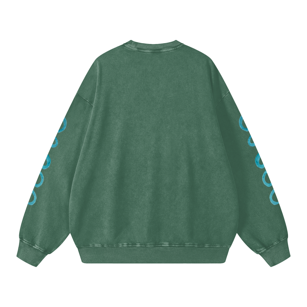 MER - Heavyweight Loose Vintage Wash Sleeve Print
