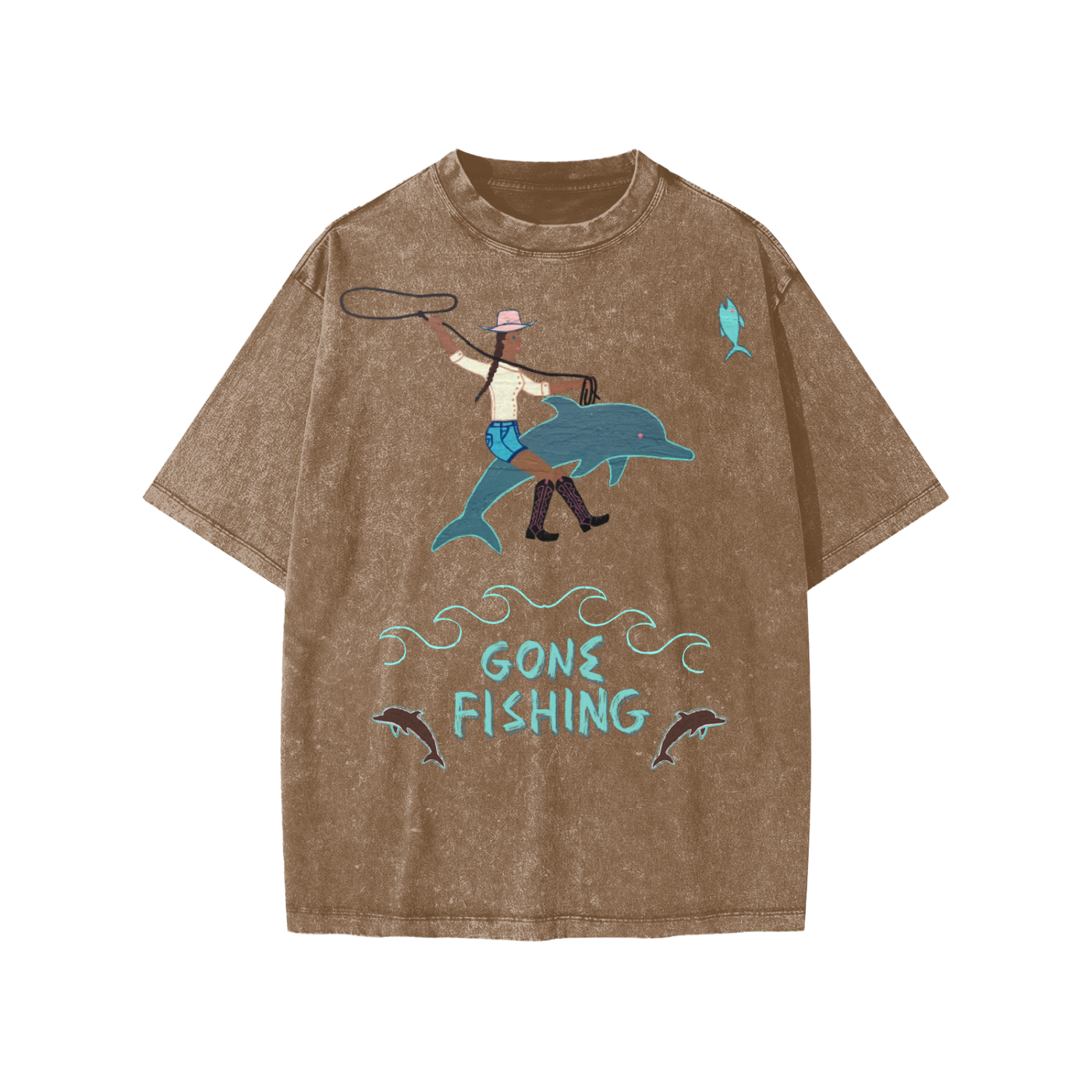 Gone Fishing KIDS Vintage Wash/Thick