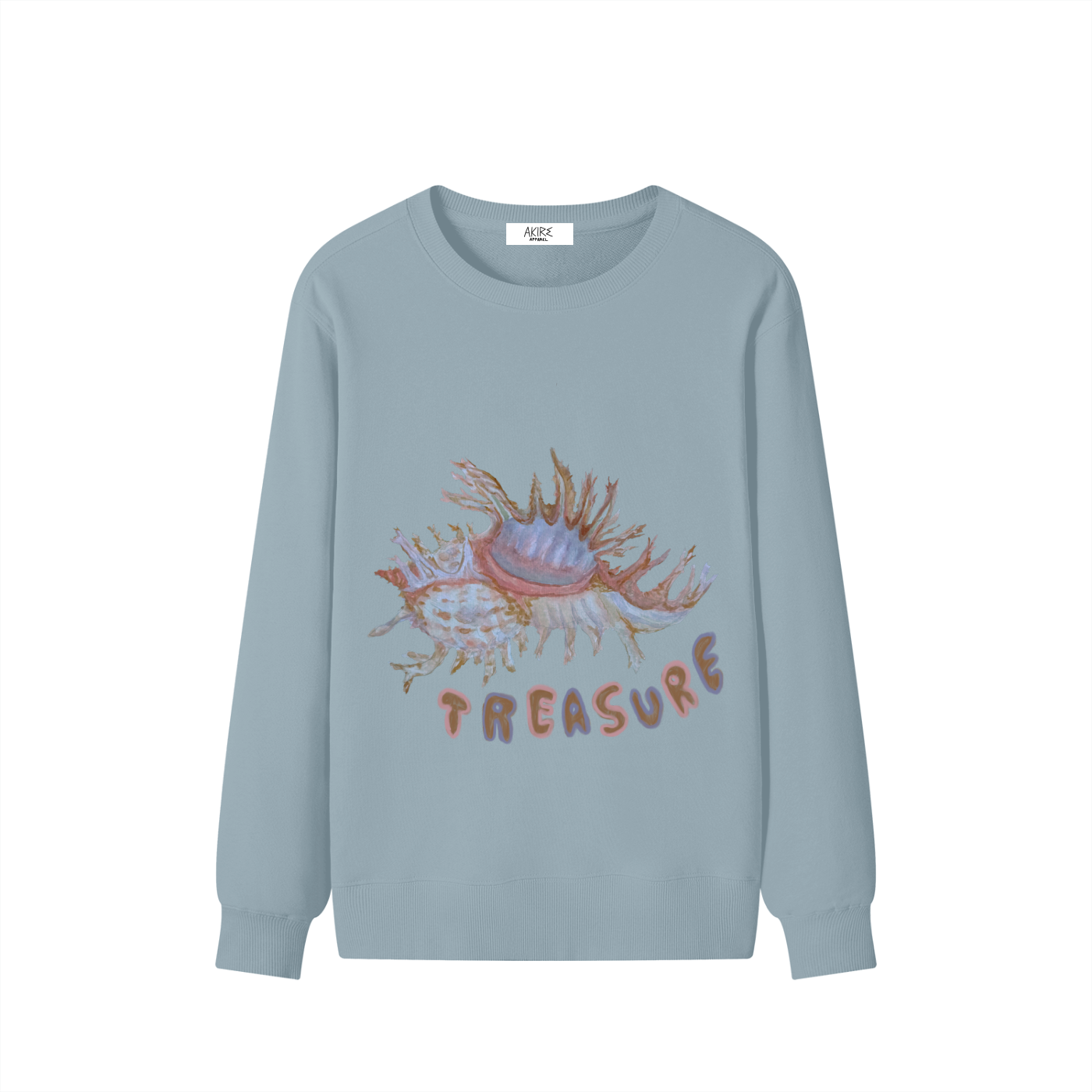 TREASURE - Classic Fitted Thick Sweatshirt