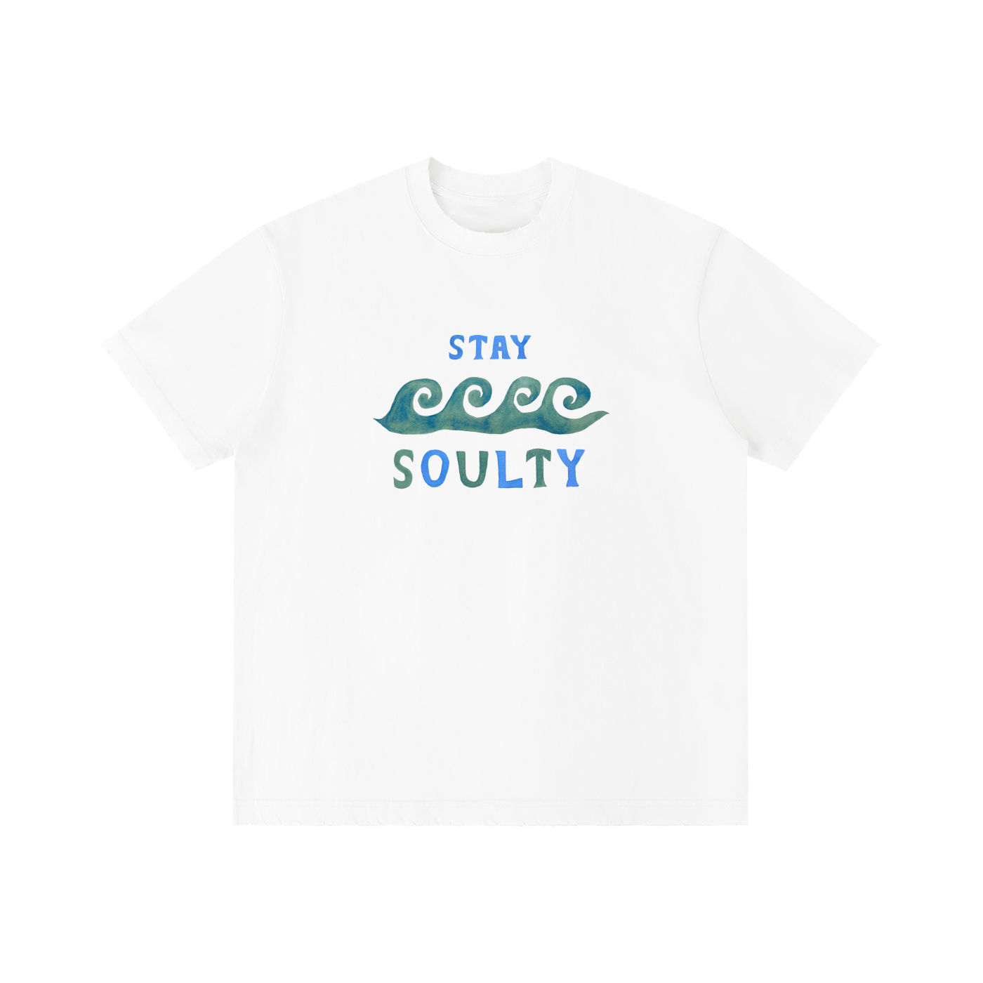 STAY SOULTY - Vintage Wash Distressed Tee