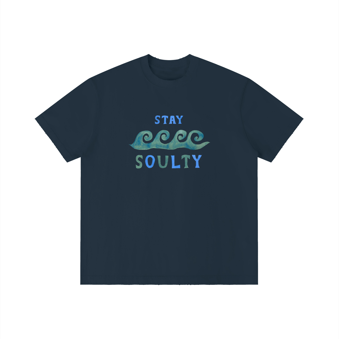 STAY SOULTY - Vintage Wash Distressed Tee