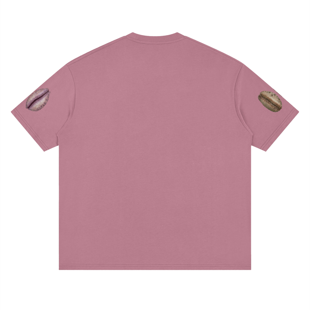 SHELLS - Deep Drop Shoulder Printed Sleeve