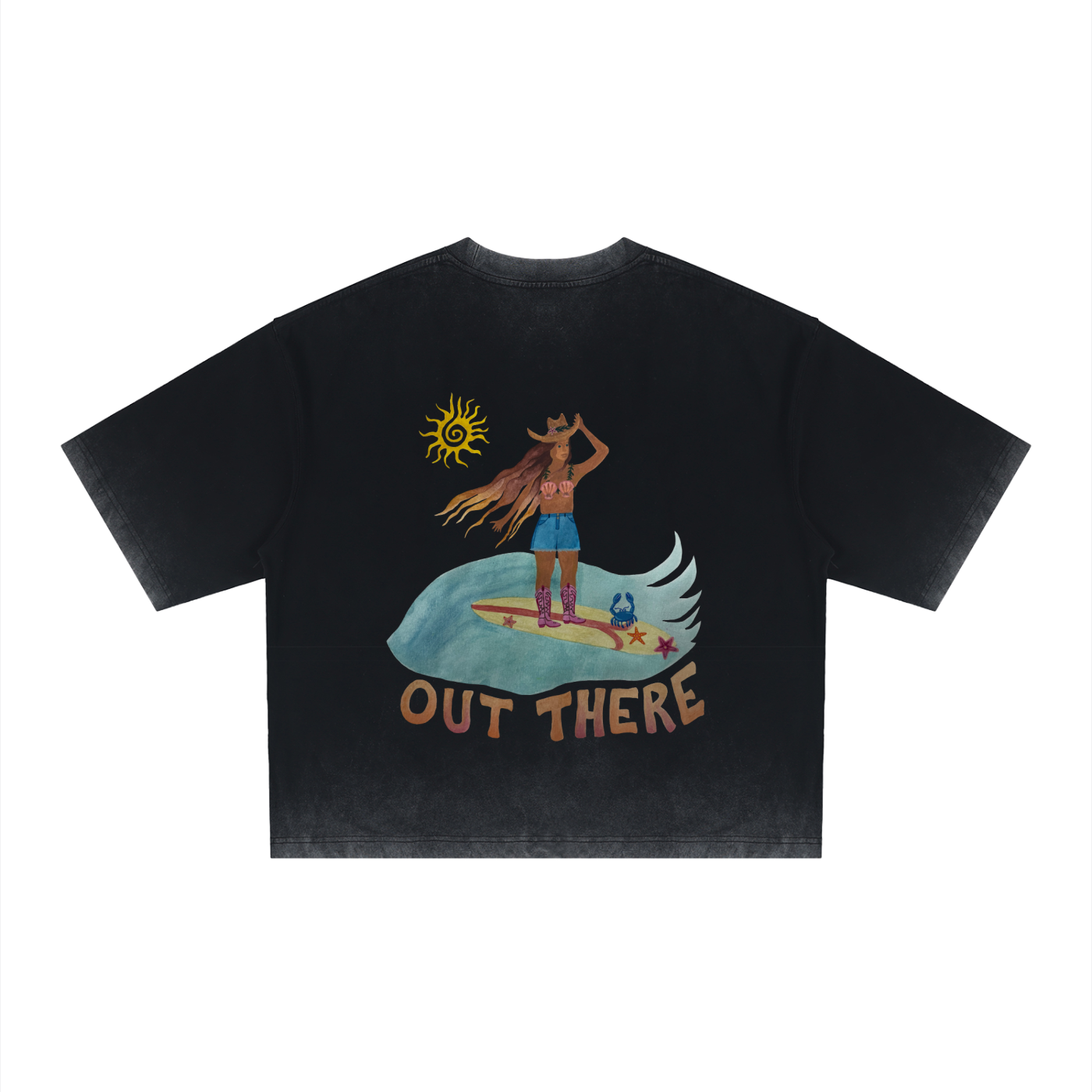 OUT THERE - Loose Boxy Vintage Wash