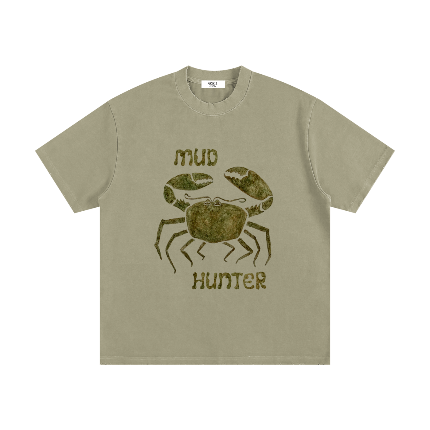 MUD HUNTER - Heavyweight Vintage Wash Frayed