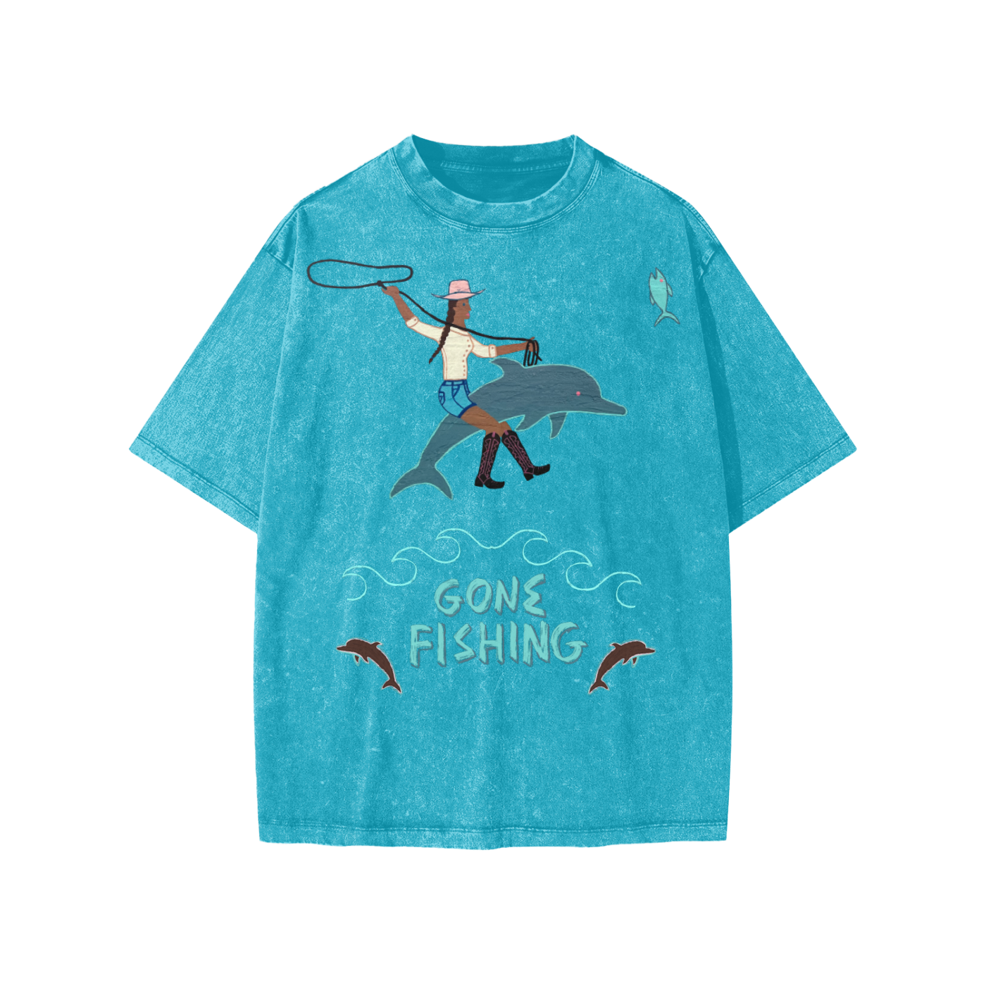 Gone Fishing KIDS Vintage Wash/Thick