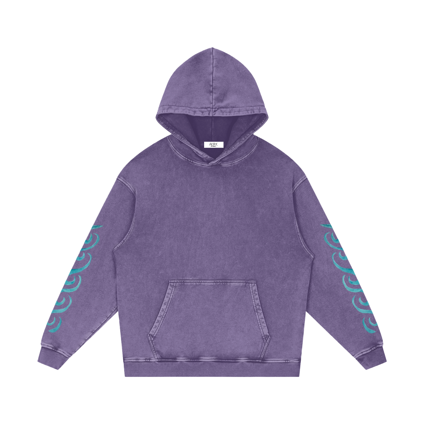 MER - Heavyweight Snow Washed Loose Hoodie