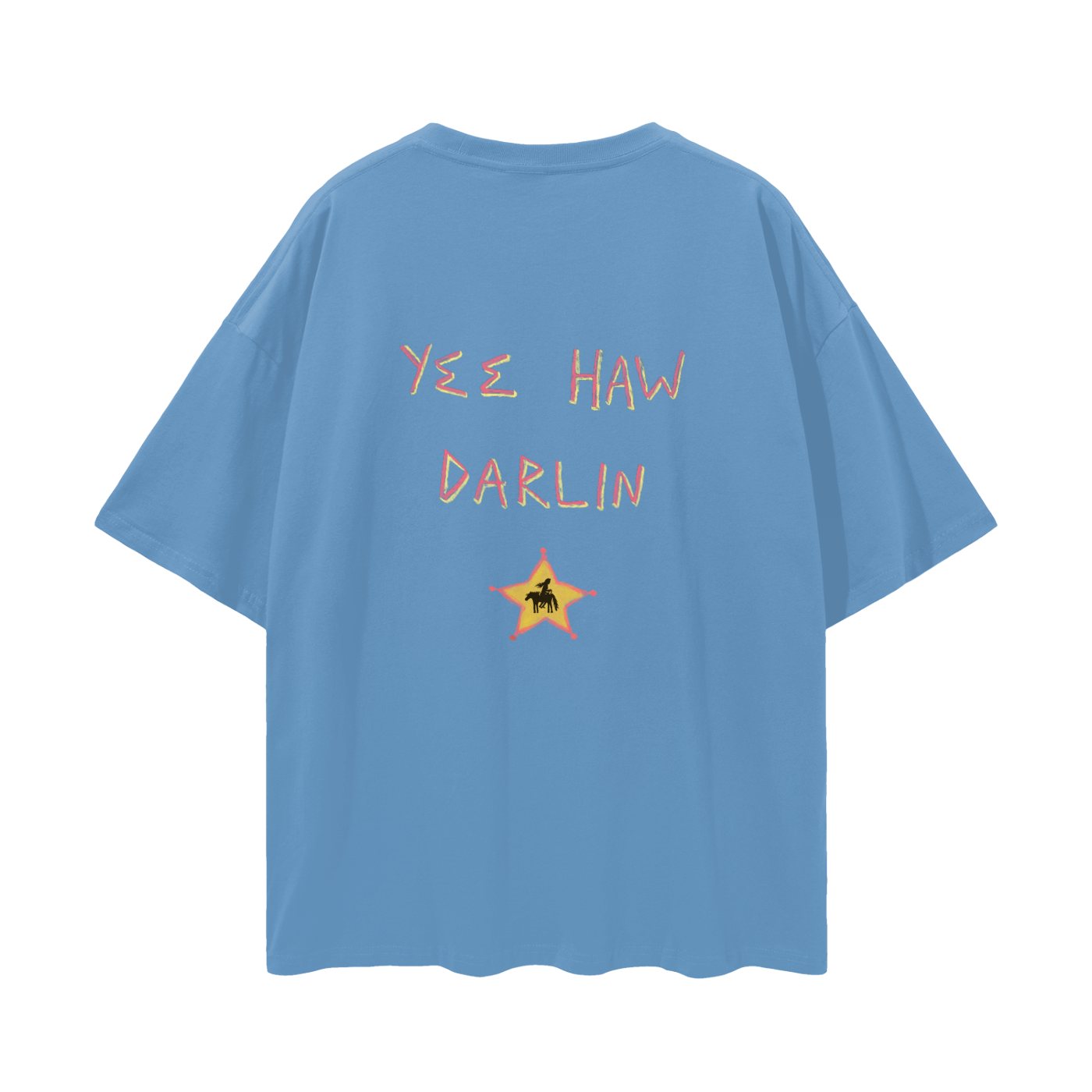 Reverse Cowgirl - Oversize Deep Drop Shoulder