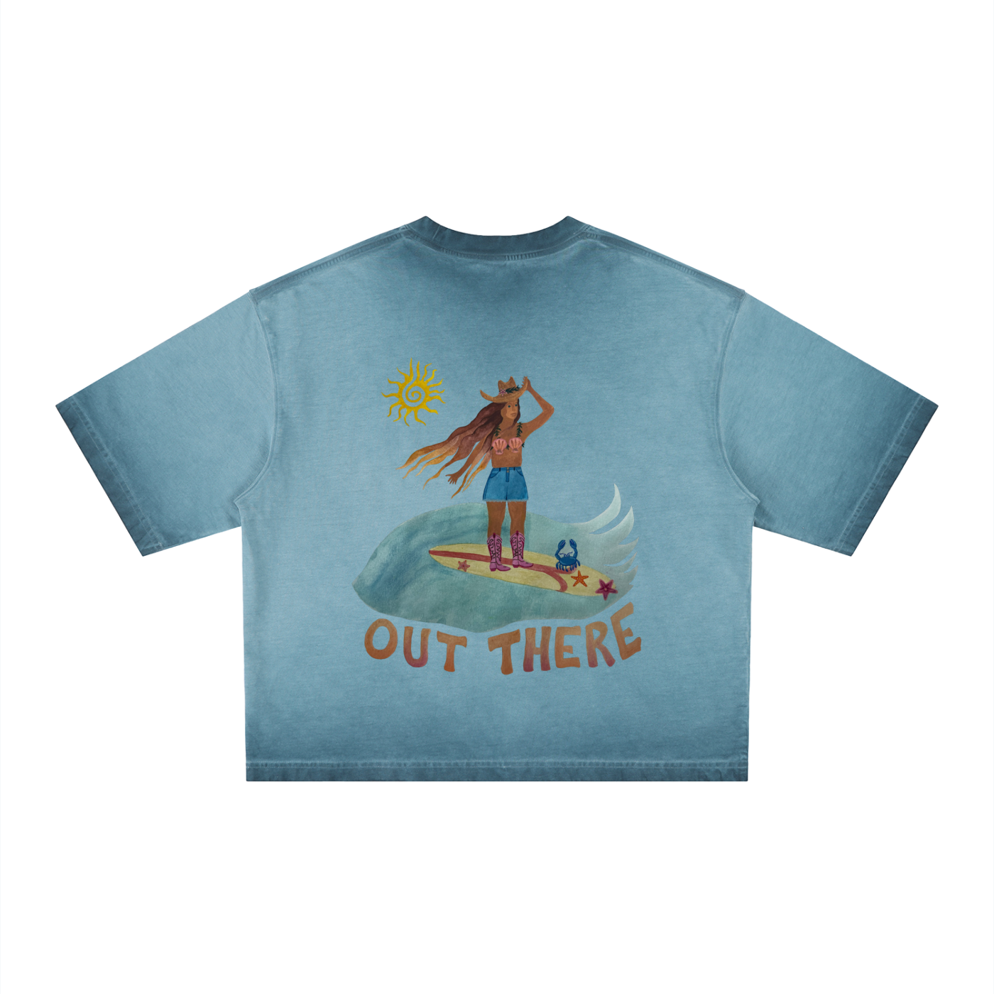 OUT THERE - Loose Boxy Vintage Wash
