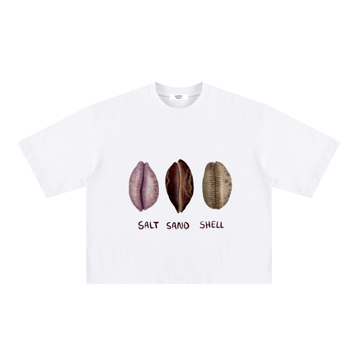 COWRIE - Mineral Wash Boxy Heavyweight