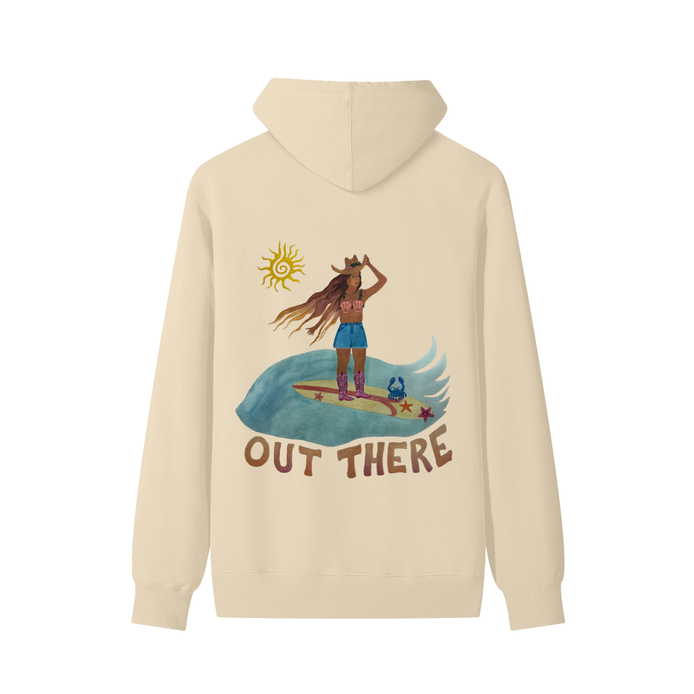 OUT THERE - Thick Fitted Hoodie