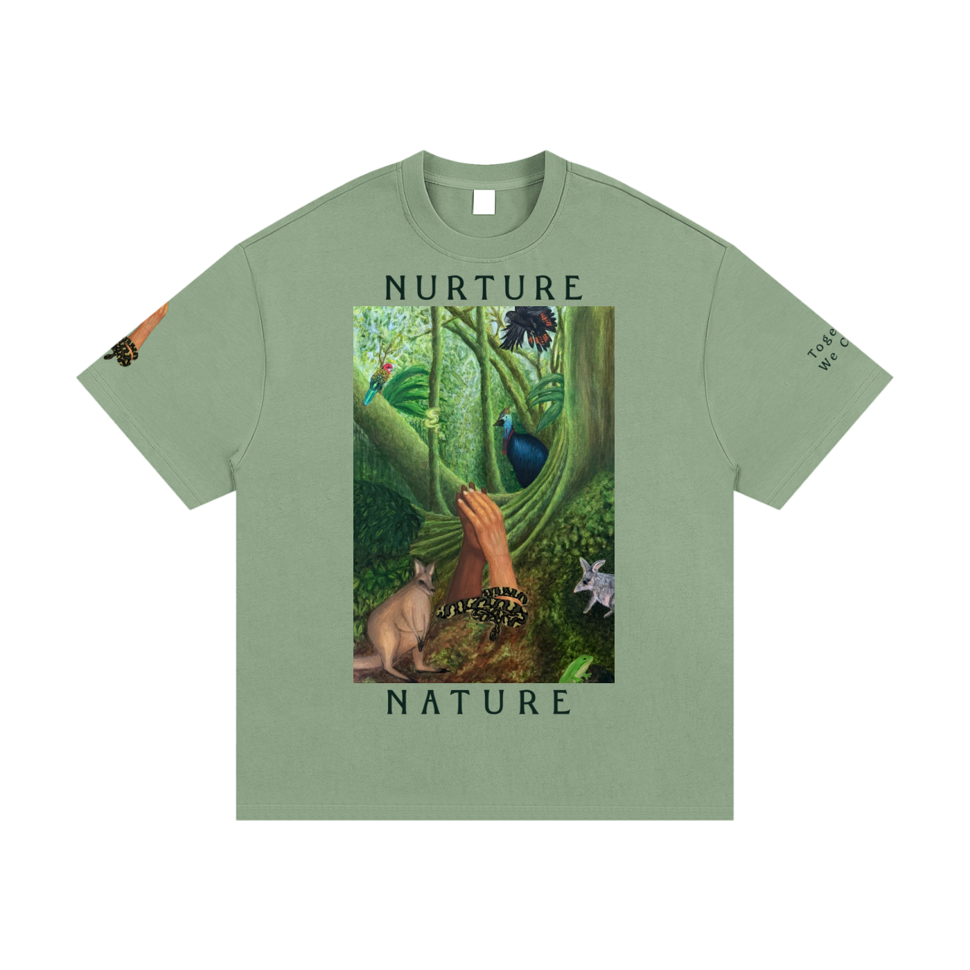 Nurture Nature - Sleeve Print/Thick