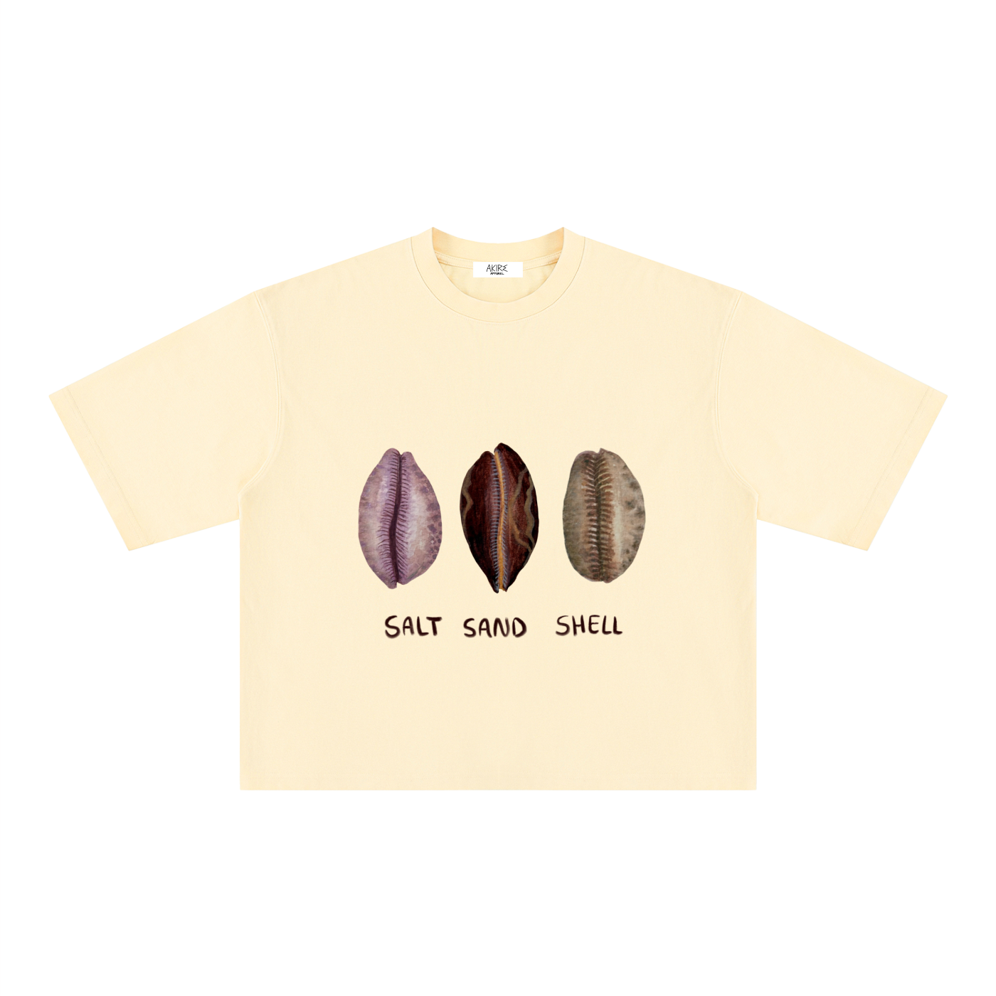 COWRIE - Mineral Wash Boxy Heavyweight