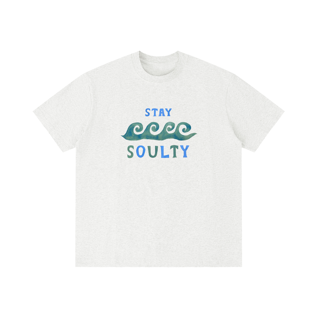 STAY SOULTY - Vintage Wash Distressed Tee