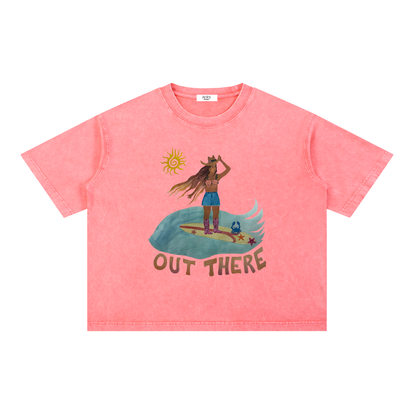 OUT THERE - Mineral Wash Boxy Thick