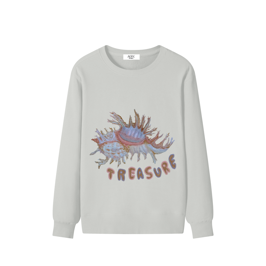 TREASURE - Classic Fitted Thick Sweatshirt
