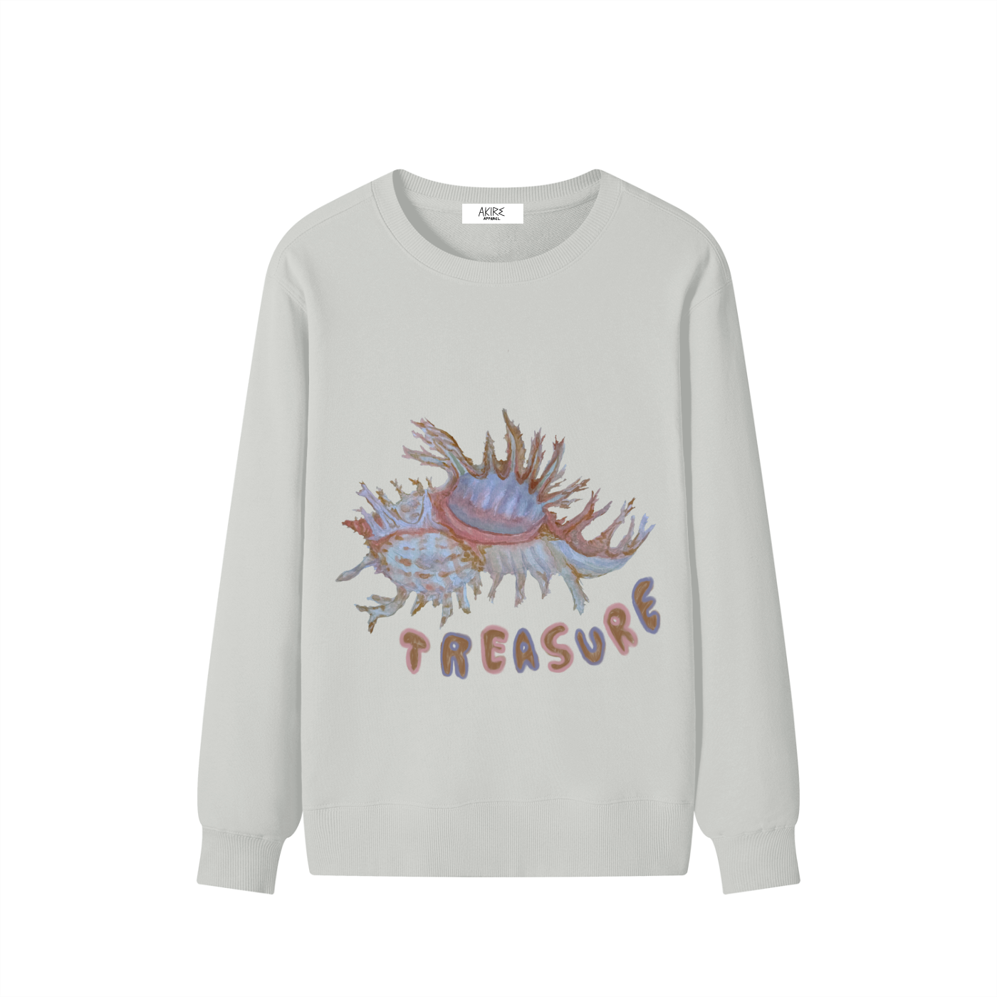 TREASURE - Classic Fitted Thick Sweatshirt