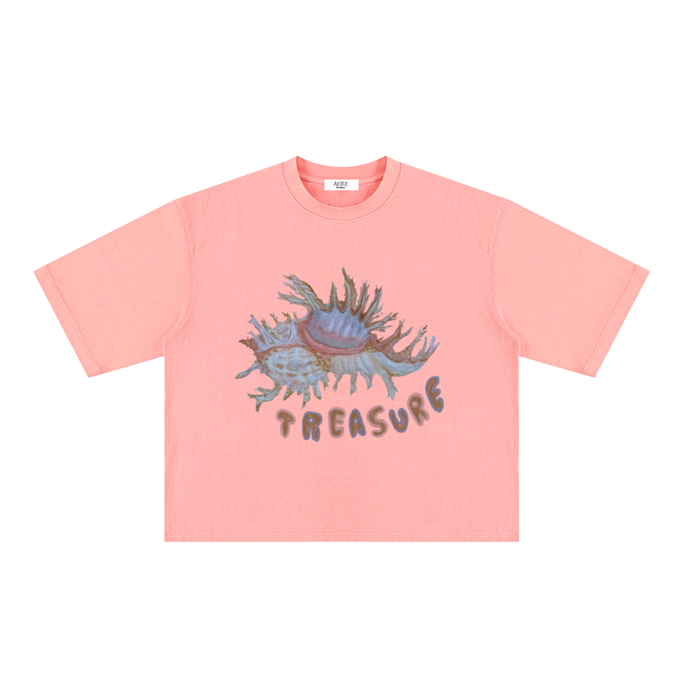 TREASURE - Mineral Wash Boxy Heavyweight