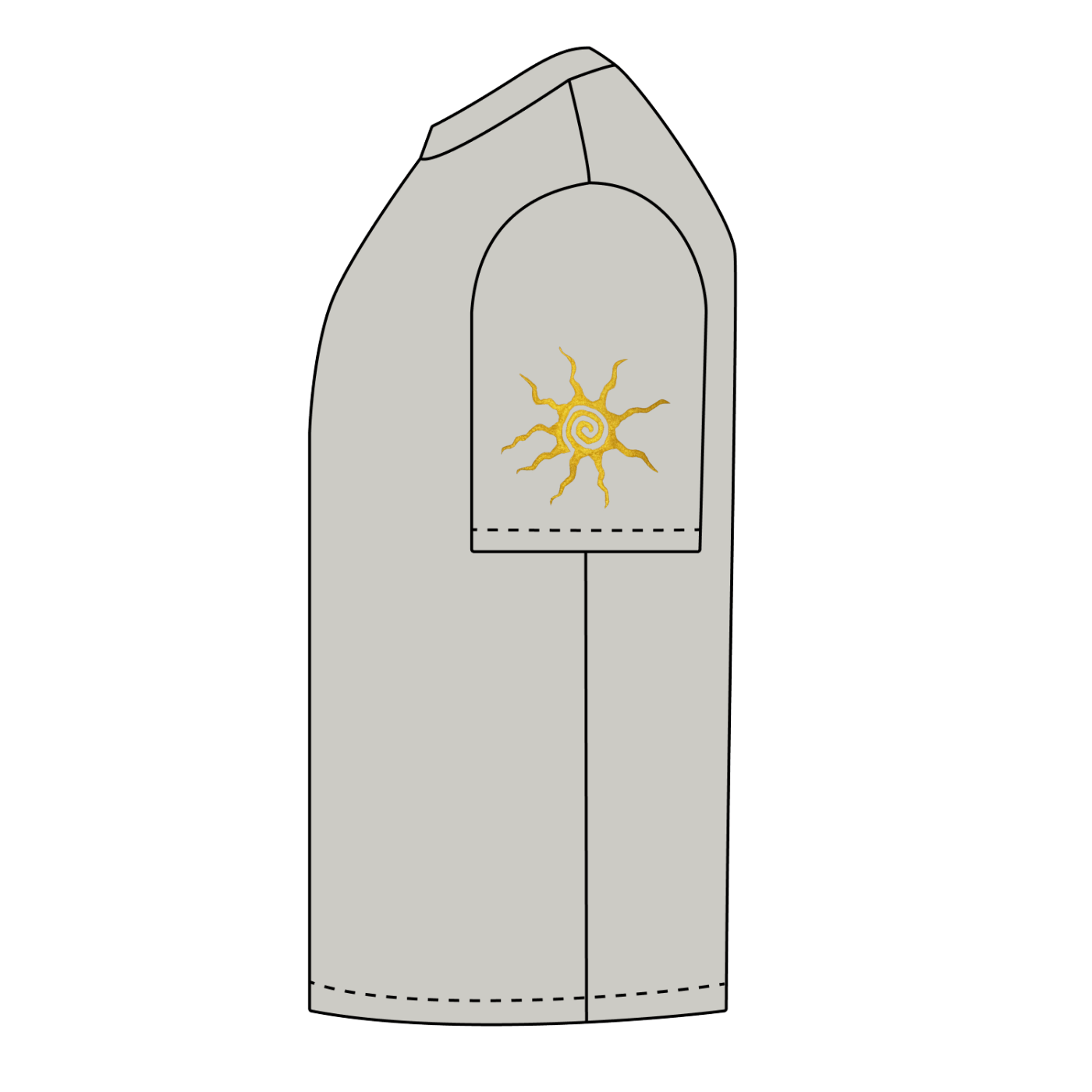 Solar Tude - Sleeve Print/Thick