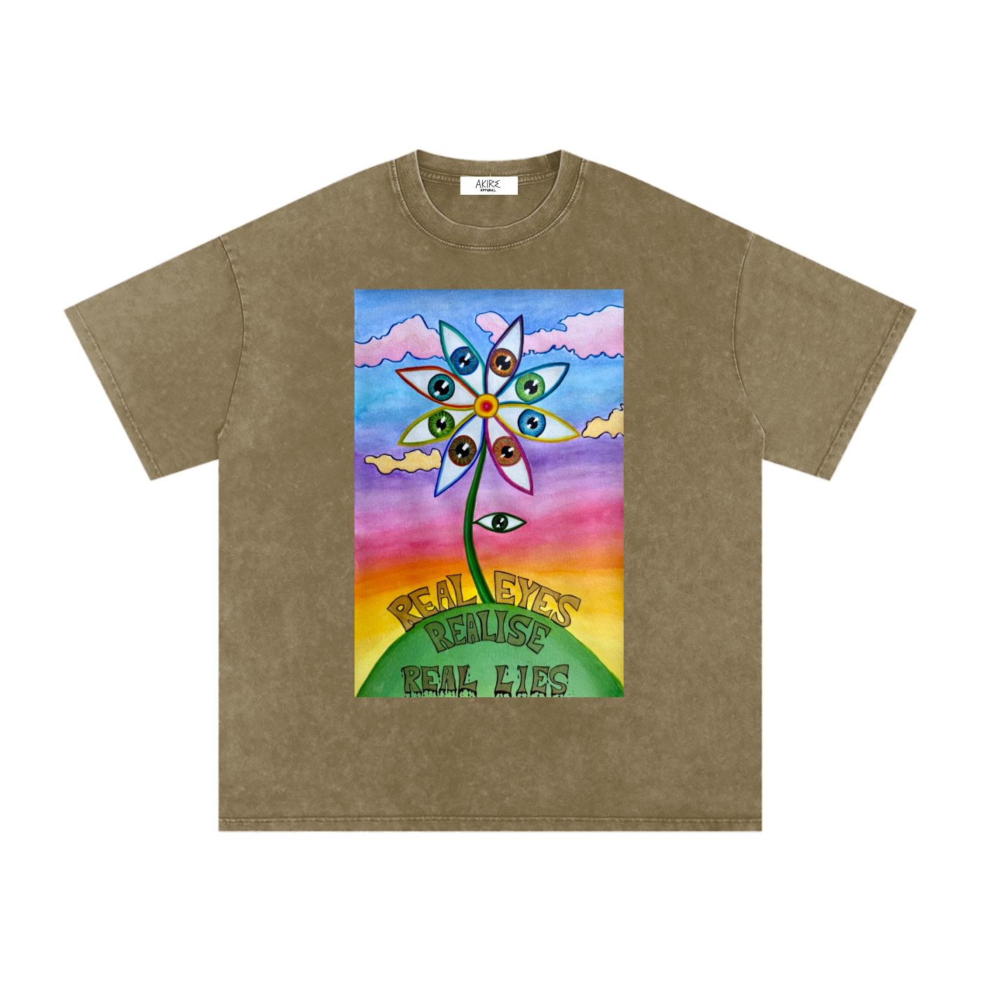 Real Eyes - Snow Wash/Oversized