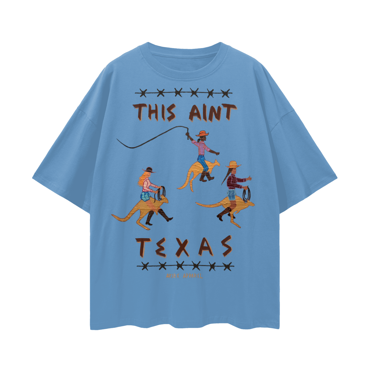 This Ain’t Texas - Oversize Deep Drop Shoulder