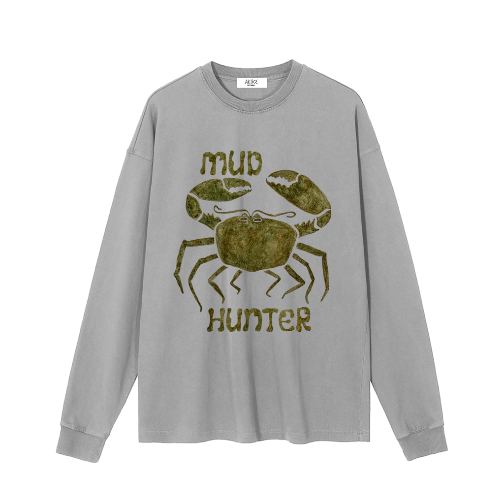 MUD HUNTER - Vintage Wash Long Sleeve