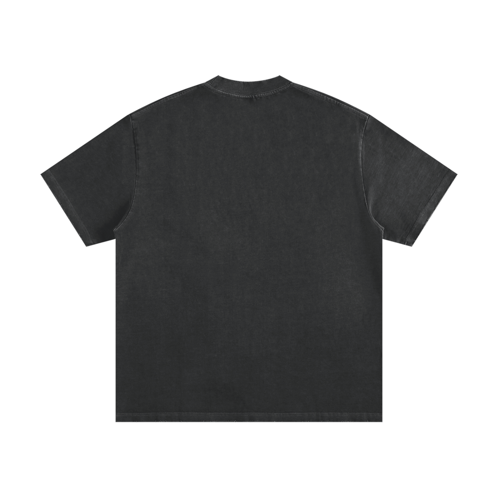 STILLNESS & FLOW - Heavyweight Vintage Wash Frayed