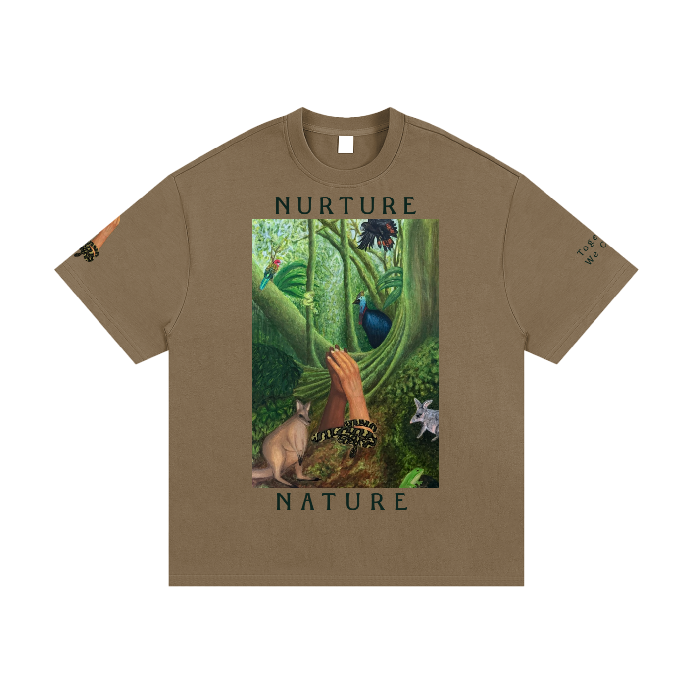 Nurture Nature - Sleeve Print/Thick