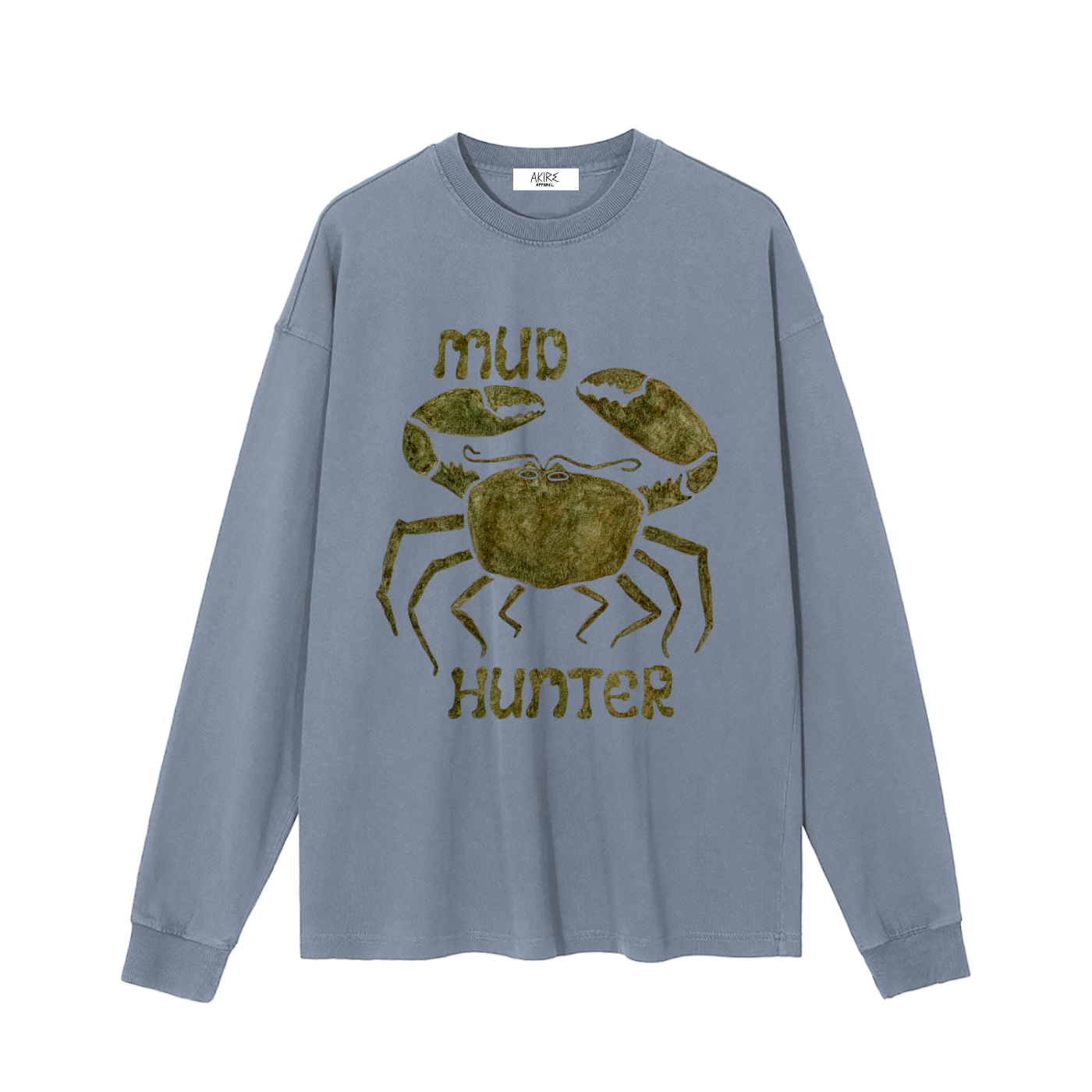 MUD HUNTER - Vintage Wash Long Sleeve